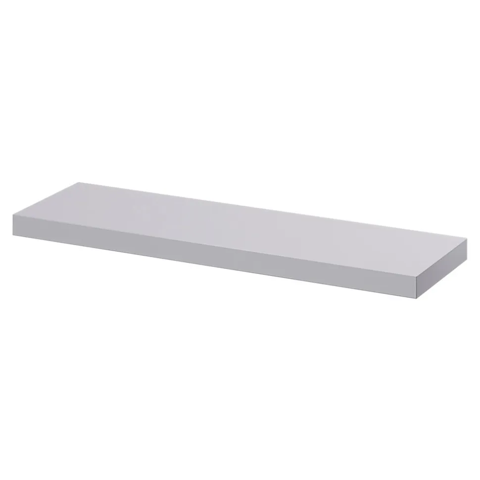 Tablette murale avec fixation invisible GoodHome Cusko gris 80 cm