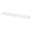 Tablette murale avec fixation invisible GoodHome Cusko blanc brillant 118 cm