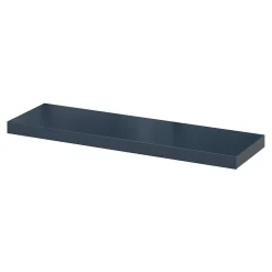 Tablette murale avec fixation invisible GoodHome Cusko bleu foncé 80 cm