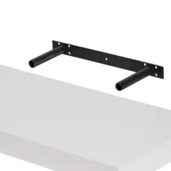 Tablette murale avec fixation invisible GoodHome Cusko blanc brillant 80 cm