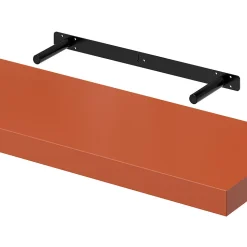 Tablette murale avec fixation invisible GoodHome Cusko terracotta 80 cm