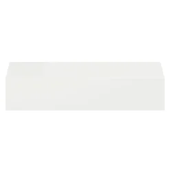 Tablette murale avec tiroir fixation invisible GoodHome Cusko blanc 60 cm