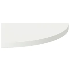 Tablette murale d'angle Form Rigga blanc 25 cm
