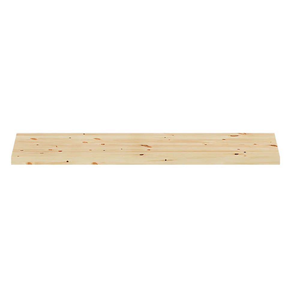 Tablette murale en pin GoodHome Rigga L. 60 cm