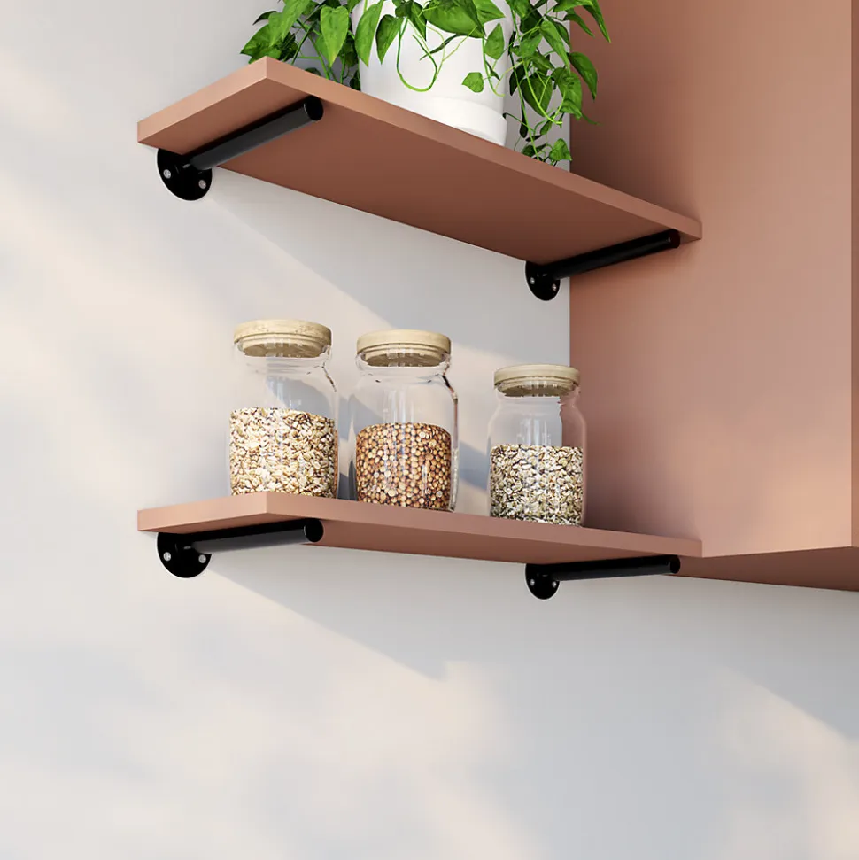 Tablette murale en pin GoodHome Rigga L. 60 cm