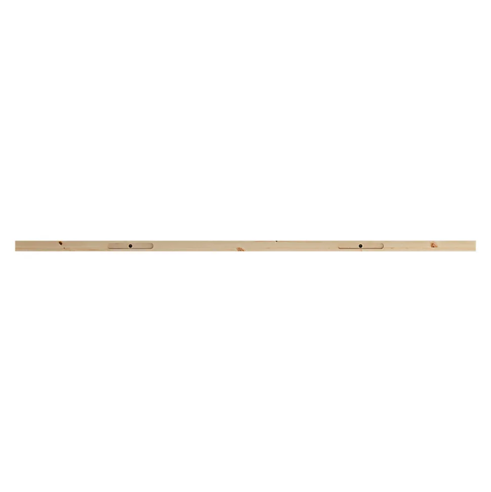 Tablette murale en pin massif GoodHome Rigga L. 80 cm