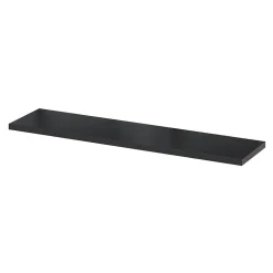 Tablette murale Form Rigga noir 80 cm