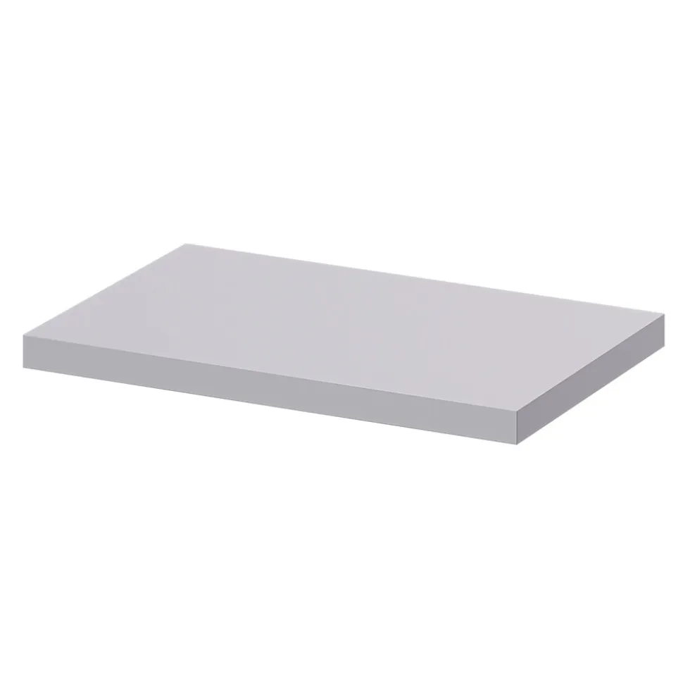 Tablette murale Form Rigga argent 30 cm