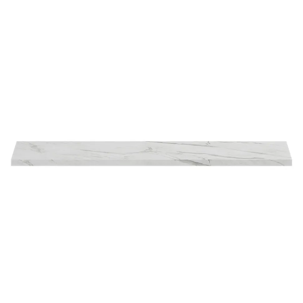 Tablette murale GoodHome Rigga effet marbre L. 80 cm