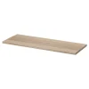 Tablette murale GoodHome Rigga effet chêne L. 80 cm