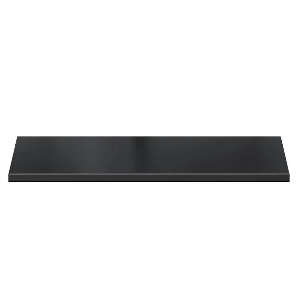 Tablette murale GoodHome Rigga noir L. 60 cm