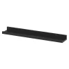 Tablette murale pour cadre photo GoodHome Rigga noir L. 60 cm