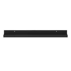 Tablette murale pour cadre photo GoodHome Rigga noir L. 60 cm