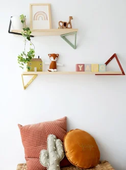 Étagère en pin massif 60x17 cm