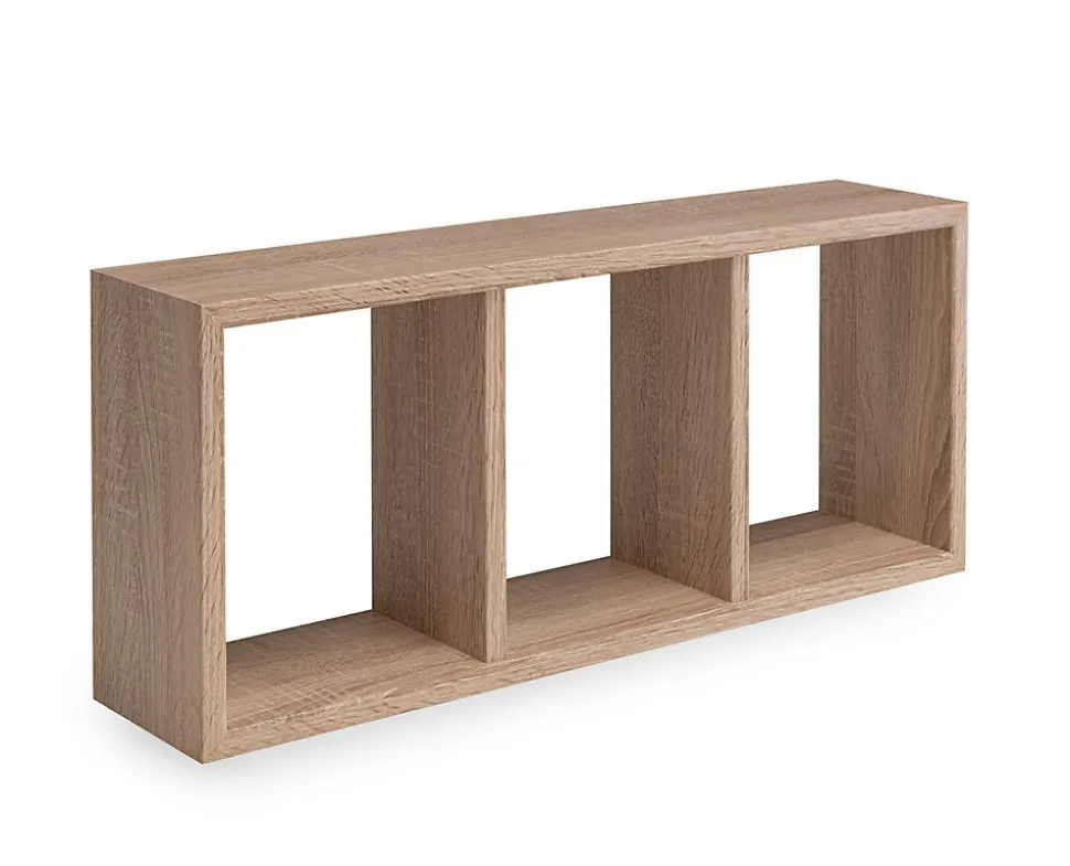 Étagère murale 3 cubes Triade chêne sonoma