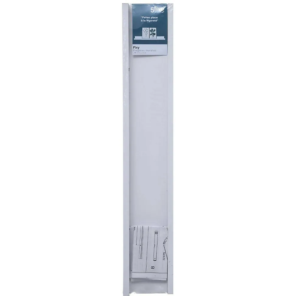 Étagère murale 58cm - Blanc Fixy - 5Five