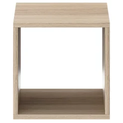 Étagère murale cube GoodHome Rigga effet chêne L. 30 cm