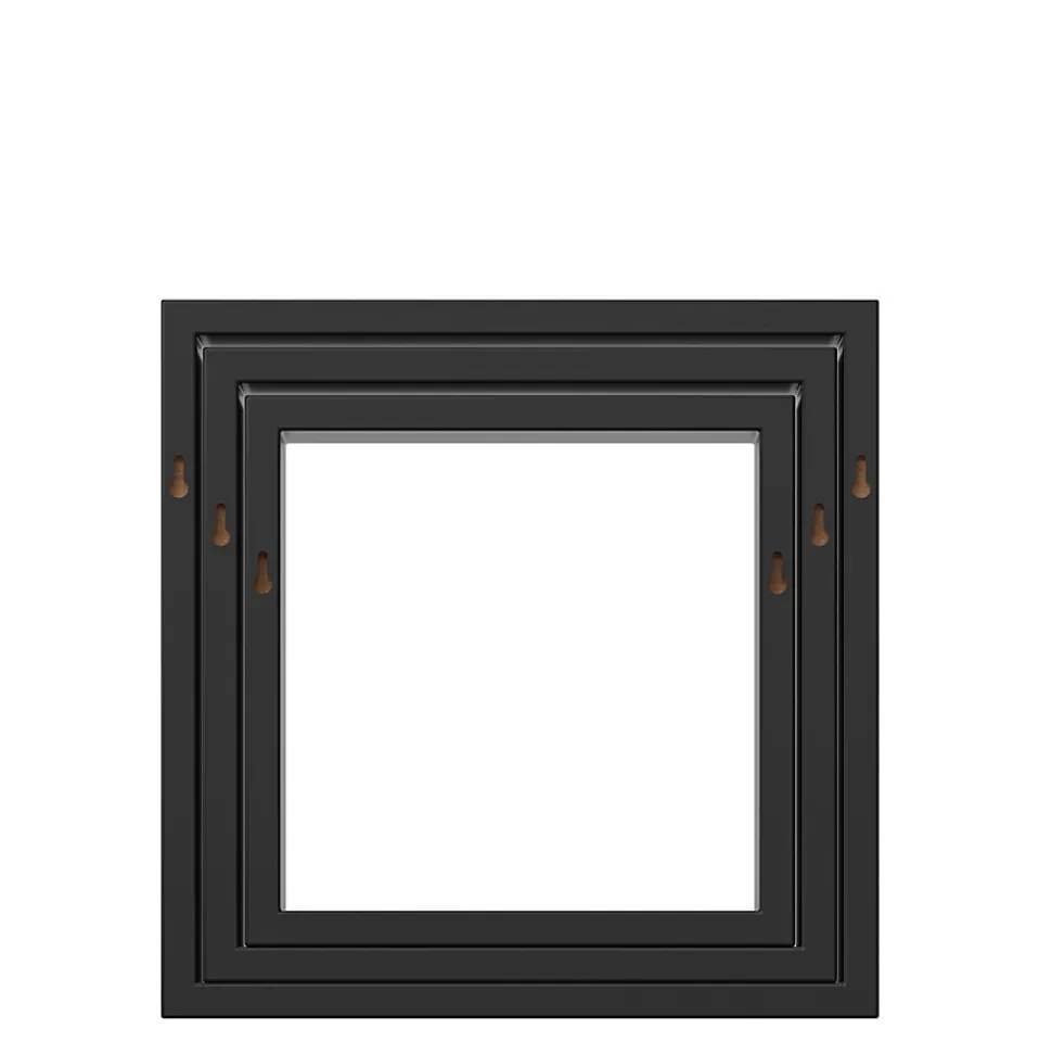 Étagère murale cube modulable Rigga Form, noir vendue par 3 pièces