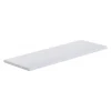 Étagère murale en bois blanc, 56x20x1,8 cm - Smart