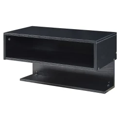 Étagère murale Gauldal 57 x 30 x 32 cm noir en.casa