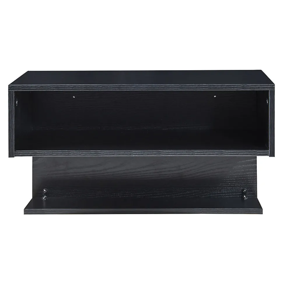 Étagère murale Gauldal 57 x 30 x 32 cm noir en.casa