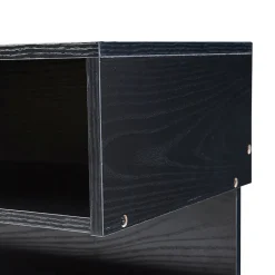 Étagère murale Gauldal 57 x 30 x 32 cm noir en.casa
