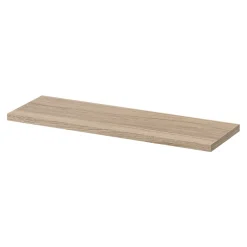 Étagère murale modulable 10 tablettes et 6 échelles effet chêne GoodHome Rigga H. 129 x L. 150 x P. 19 cm