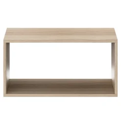 Étagère murale rectangulaire GoodHome Rigga effet chêne L. 60 cm
