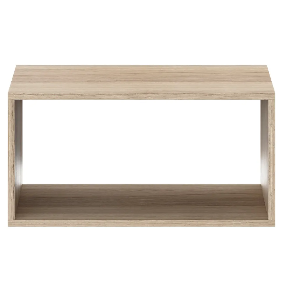 Étagère murale rectangulaire GoodHome Rigga effet chêne L. 60 cm