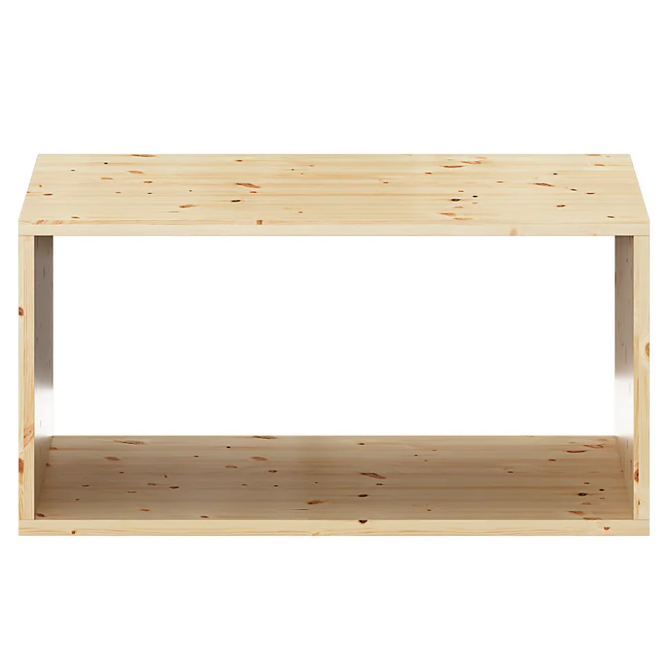 Étagère murale rectangulaire en pin massif GoodHome Rigga L. 60 cm