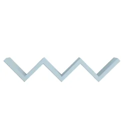 Étagère murale, étagère pour chambre d'enfant, bleu Baltique, 57x11x15,5 cm - Saetta