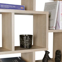Étagère Murale 85x47,5x16 cm Étagère Suspendue Flottante Design Moderne FineBuy