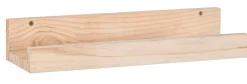 Étagères pour cadres en bois de pin 40cm
