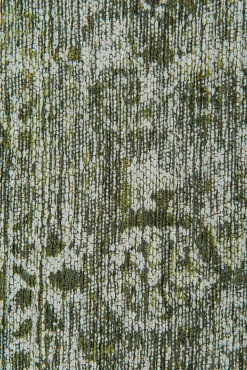 Tapis - Collection Heris Beneffito - Olive - Tapis à Motifs, Finition Artisanale, Tissage en Belgique - Tapis d'intérieur moderne