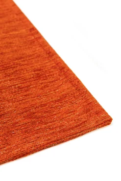 Tapis - Collection Poum Poum Beneffito - Orange Cocktail - Tapis d'intérieur moderne et doux - Rectangulaire - 80 x 150 cm