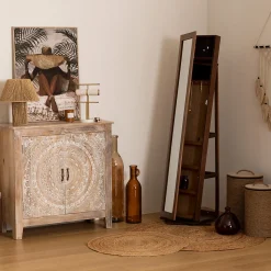 Tapis - jute - D80 cm - Atmosphera