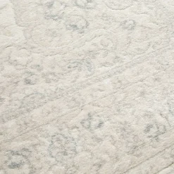 Tapis à motif floral oriental - Médina - Ecru - 200 x 290 cm