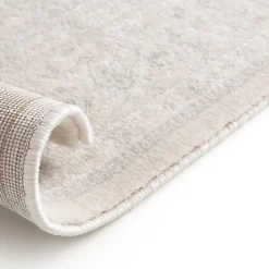 Tapis à motif floral oriental - Médina - Ecru - 200 x 290 cm