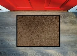Tapis absorbant Jazzy brun L.60 x l.40 cm