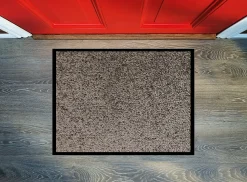 Tapis absorbant Jazzy taupe L.90 x l.60 cm
