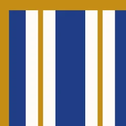 Tapis antidérapant - Bari - vinyle - int./ext. - Bleu - 50x120cm