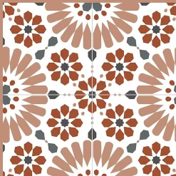 Tapis antidérapant - Marsiho - vinyle - int./ext. - Orange - 50x200cm