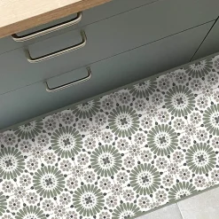 Tapis antidérapant - Marsiho - vinyle - int./ext. - Multicolore - 50x120cm