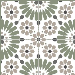 Tapis antidérapant - Marsiho - vinyle - int./ext. - Multicolore - 50x120cm