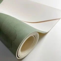 Tapis antidérapant - Organique - vinyle - int./ext. - Vert - 50x200cm