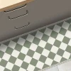 Tapis antidérapant - Rétro - vinyle - int./ext. - Vert - 50x200cm