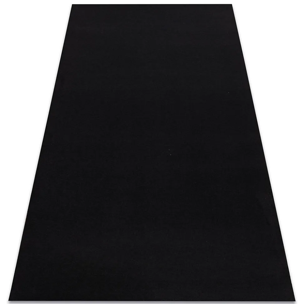 Tapis AntidÉrapant Rumba Couleur Unique Noir 200x300 cm 161043 1 szt.