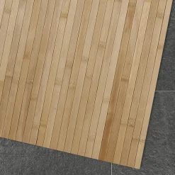 Tapis Bambou antidérapant naturel tapis de decoration Brunclair 120 x 180 cm