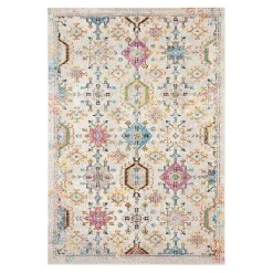Tapis berbère coloré pour salon rectangle ethnique Wexford 230x160 CM - Multicolore