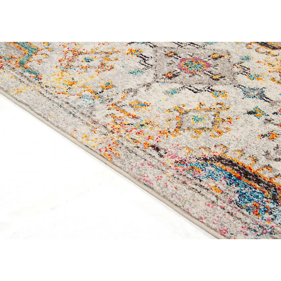 Tapis berbère coloré pour salon rectangle ethnique Wexford 230x160 CM - Multicolore